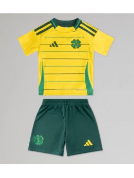 Celtic Auswärts Trikotsatz für Kinder 2024-25 Kurzarm (+ Kurze Hosen)
